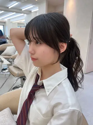 ロング 韓国ヘア/ マナミ🇰🇷🩶のヘアスタイル