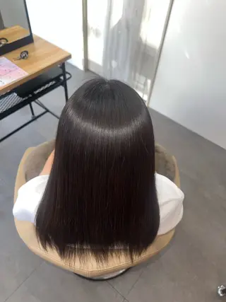 セミロング 🫧髪質改善 縮毛矯正特化🫧中西のヘアスタイル