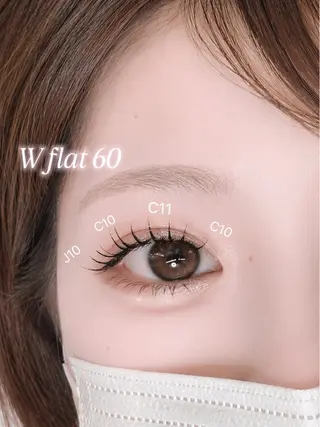 マツエク・マツパ ReBORN eye kanaのマツエク・マツパデザイン