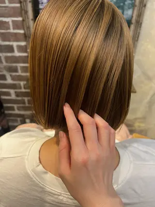 ショート ミヨシマユ✨ チーフ就任記念🌈のヘアスタイル