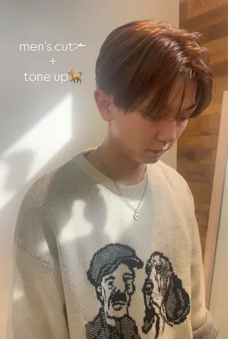 メンズ 津田 里菜のヘアスタイル