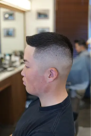 ショート メンズ 竹内　スキンフェード 吉祥寺BARBERのヘアスタイル