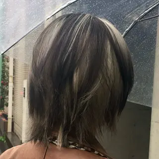 ショート にちか /似合う個性派カラーのヘアスタイル