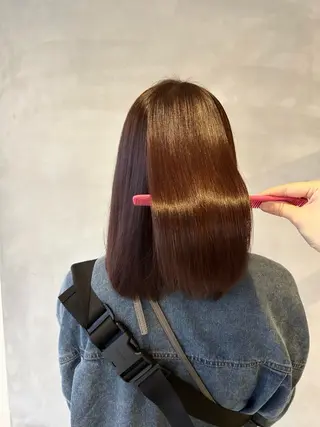 ミディアム カラー hale airiのヘアスタイル