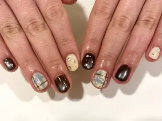 ネイル Lino中目黒 🎀 パラジェルのネイルデザイン