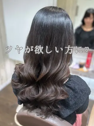 ロング 韓国カラーお任せ❤️ アサコサユリ🎀の眉毛・アイブロウイメージ