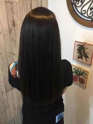 カラー パーマ 中山 ルミ子のヘアスタイル