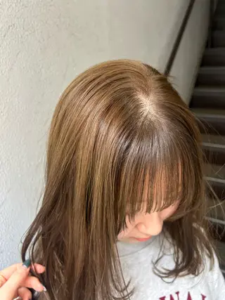 セミロング レイヤーカット/暖色 🐈‍⬛hiyokaのヘアスタイル