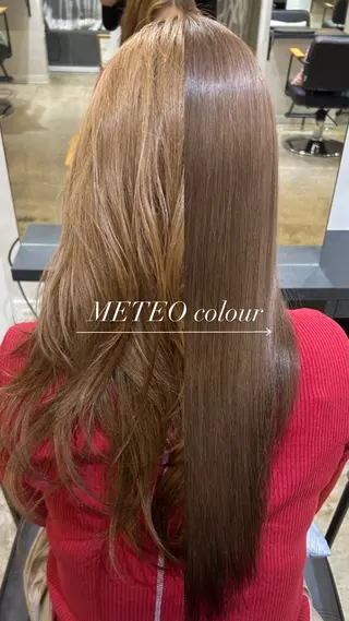 カラー 髪質改善メテオカラー Takedaのヘアスタイル
