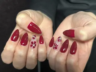 ネイル 舟橋 花帆のネイルデザイン