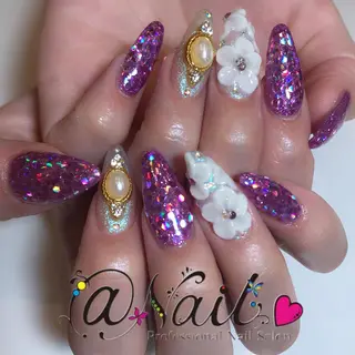 ネイル 小尾 栞のネイルデザイン