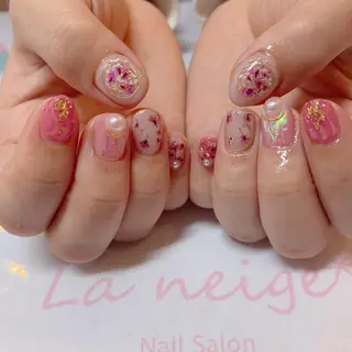 ネイル La neige* yuki 🐩🌙のネイルデザイン