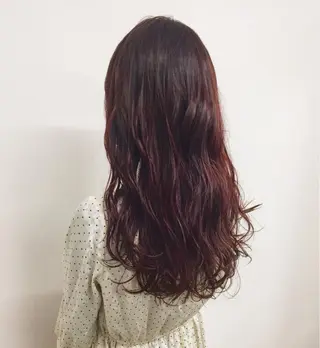ロング カラー 肌に馴染むカラー 梅田・増田のヘアスタイル