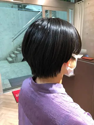 ショート kaho.🌿 ショートヘア⭐️のヘアスタイル