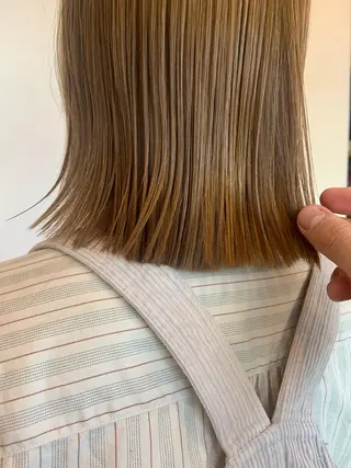 ミディアム カラー Memories 銀座のヘアスタイル