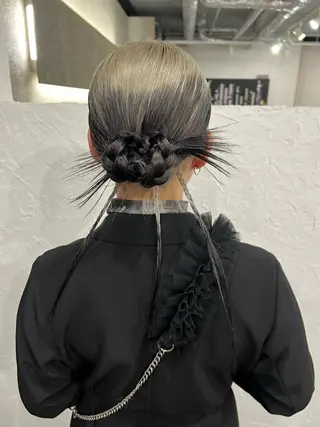 ヘアアレンジ eim AYUKAのヘアスタイル