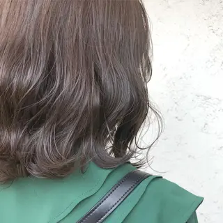 ミディアム カラー 艶髪育成サロン 京橋　shinのヘアスタイル