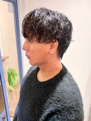 パーマ メンズ カットモデル募集/ 丸橋 広輝🫧‪のヘアスタイル