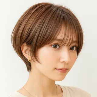ショート カラー KAKKY/ショート レイヤー/千種/池下のヘアスタイル