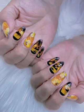 ネイル 長さだし専門店 M2　rikaのネイルデザイン