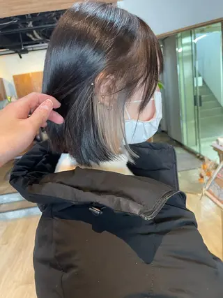 ショート カラー 髪質改善/ブリーチ 田代 龍我のヘアスタイル