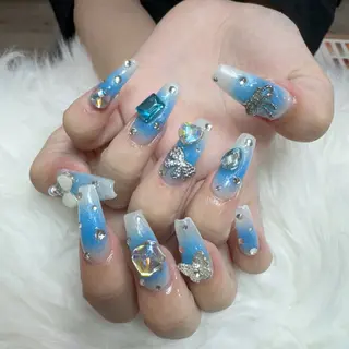 ネイル 🎀nana🫧 ワンホンネイル🎀のネイルデザイン