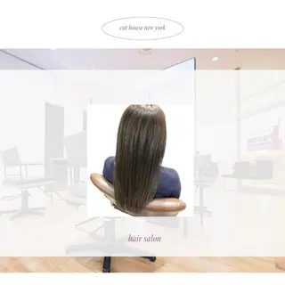 ロング カラー 平井 麗奈のヘアスタイル