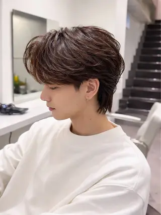 パーマ メンズ 【メンズ専門】名駅 /パーマ/髪質改善のヘアスタイル