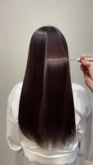 ロング イヤリングカラー特化 🎀於曽能実夢のヘアスタイル