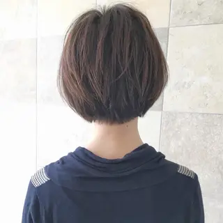 ショート カラー カット／メンズカット 藤田麻衣のヘアスタイル
