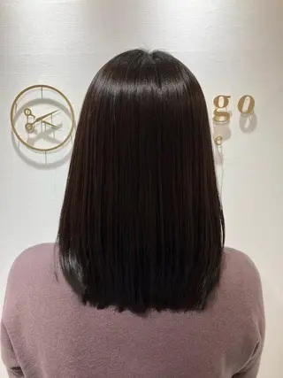 ロング カラー ヘアアレンジ キッズ 横浜関内髪質改善 re:Magoのヘアスタイル