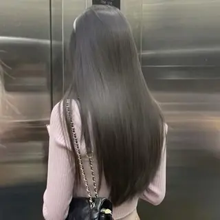 ロング カラー 韓国トレンドカット カラー🤍しゅうじのヘアスタイル