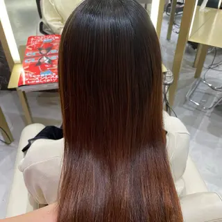 セミロング パーマモデル募集🌈 森脇帆南のヘアスタイル