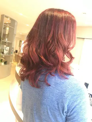 ミディアム 藤井マドカ ✂︎のヘアスタイル