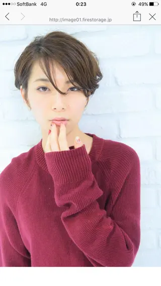 ショート ショートは任せて ミヤザキのヘアスタイル