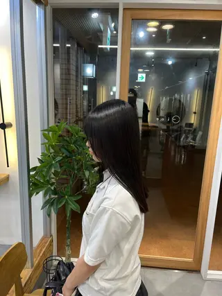 セミロング 冨田 悠稀/ 髪質改善カラー🫧のヘアスタイル