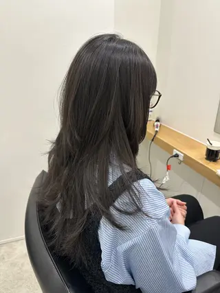 ロング レイヤー/ナチュラル 💐nao.のヘアスタイル
