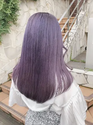 ロング 立川ハイトーン💫 Minoriのヘアスタイル