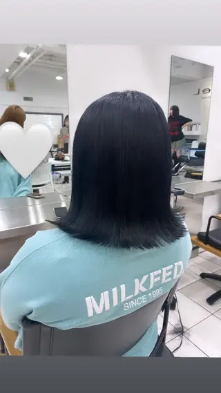 カラー RISA ♡/のヘアスタイル