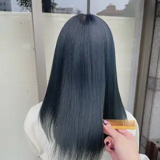 ロング カラー SHUN/韓国/ レイヤー/透明感🖤のヘアスタイル