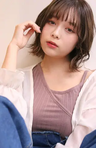 ショート カラー 堀内 翔のヘアスタイル