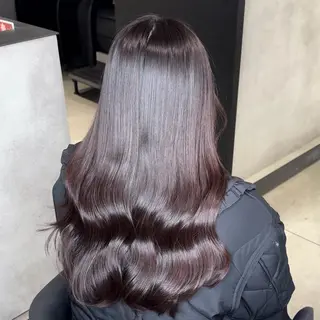 カラー LENA🎀 ハイトーン/エクステのヘアスタイル