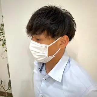 パーマ メンズ 鈴木 レナのヘアスタイル