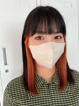 セミロング カラー Emma ecole所属・Emma ecole /栄/RIOのヘアスタイル