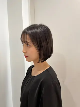 ショート パーマ/縮毛矯正 /かわいい/せき🫧のヘアスタイル