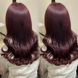 ロング カラー ブリーチなしカラー kana🐱のヘアスタイル