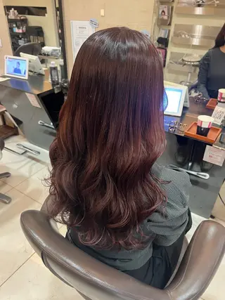 ロング カラー エクステ＆艶カラー 🎀YURINA🎀のヘアスタイル