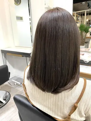 ミディアム カラー 先着1名様限定 カット無料のヘアスタイル