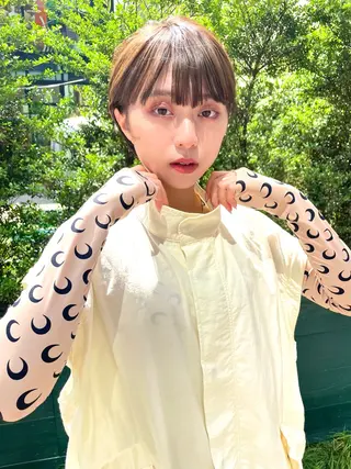 ショート カットモデル/ 大森弘貴のヘアスタイル