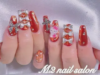 ネイル 長さだし専門店 M2　rikaのネイルデザイン